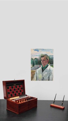 Лекомцев Константин Михайлович. Мужской портрет. ВДНХ